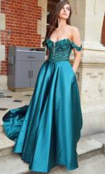 Sienna Emerald Gown